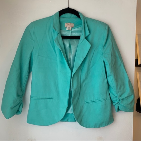 Turquoise Blazer! - Picture 1 of 3